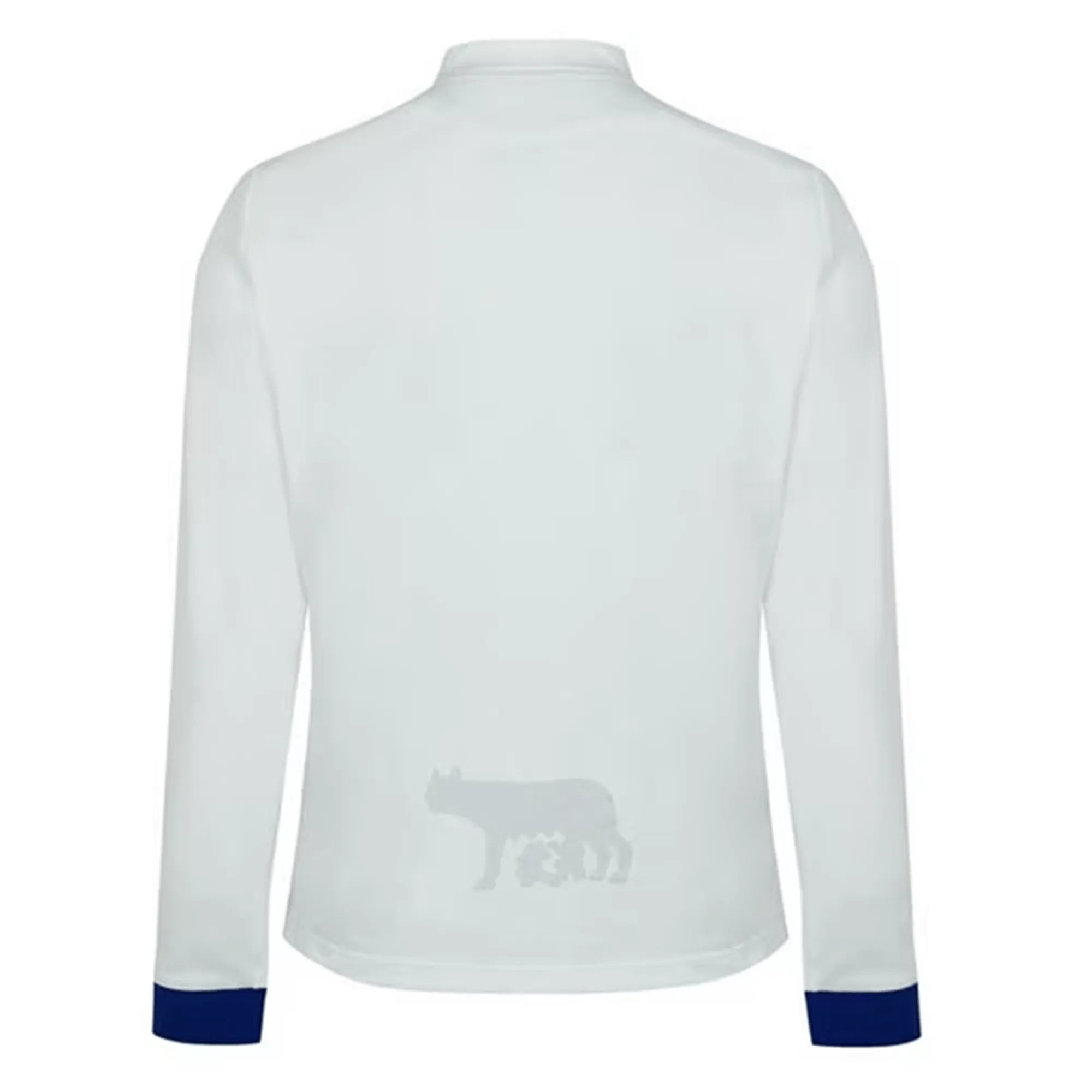 Italy RWC23 Long Sleeve Away Pique Cotton Polo by Macron
