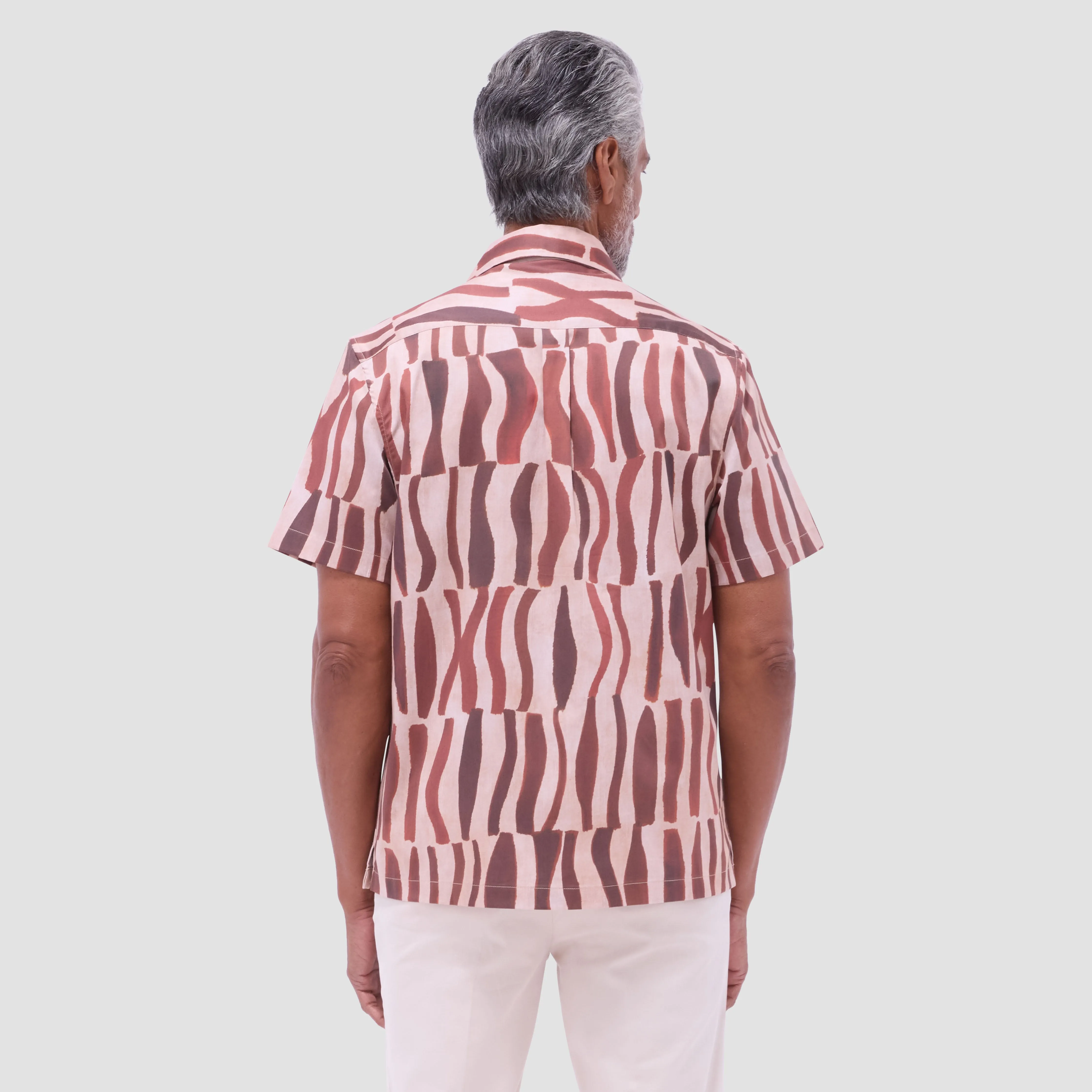 Jackson Abstract Zebra Camp Shirt