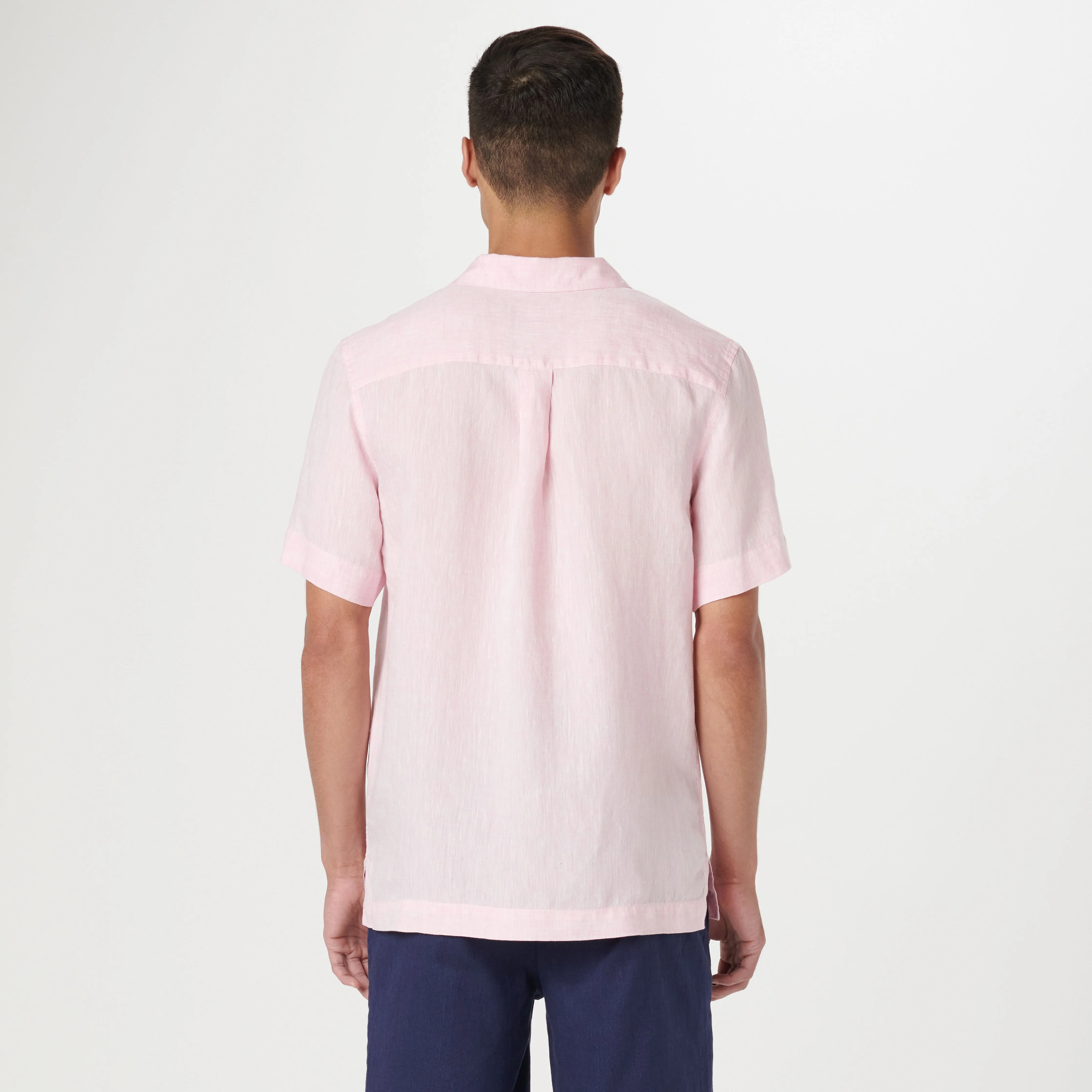 Jackson Solid Linen Camp Shirt