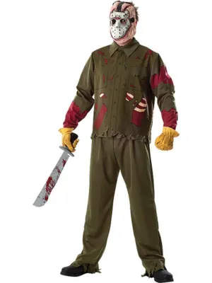 Jason Friday The 13 Th Deluxe Size Xl