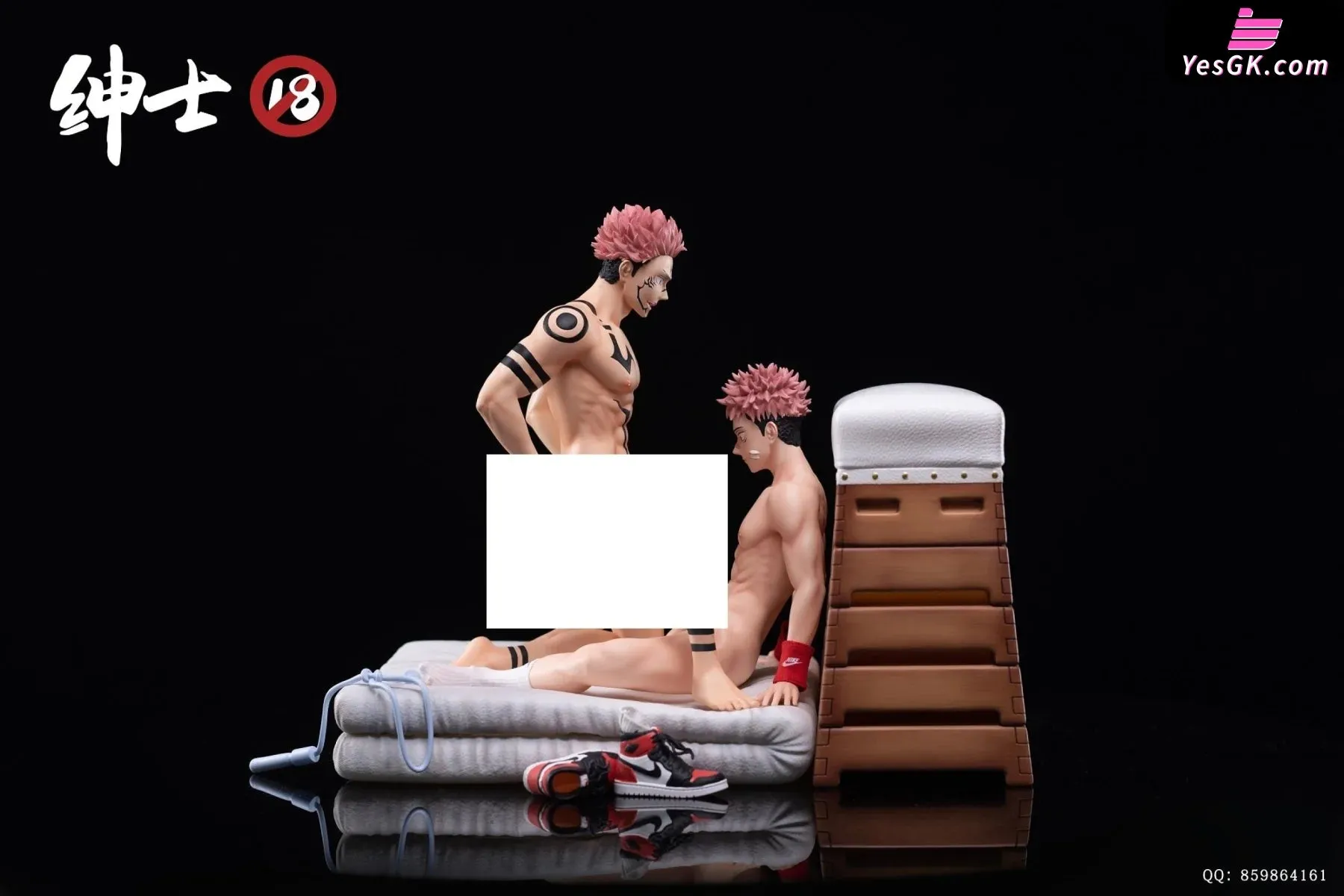 Jujutsu Kaisen Itadori Yuji and Ryomen Sukuna Resin Statue - Gentleman 18 Studio [In-Stock]
