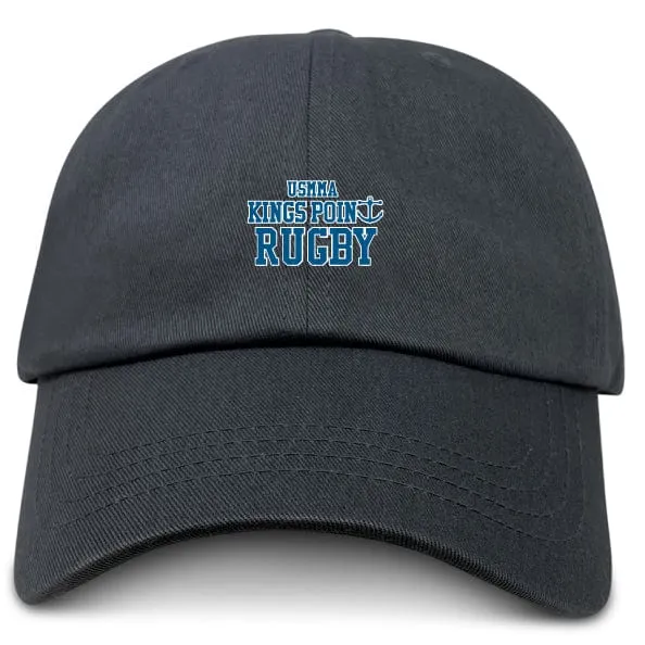 King's Point Rugby Adult Low-Profile Cotton Twill Dad Cap