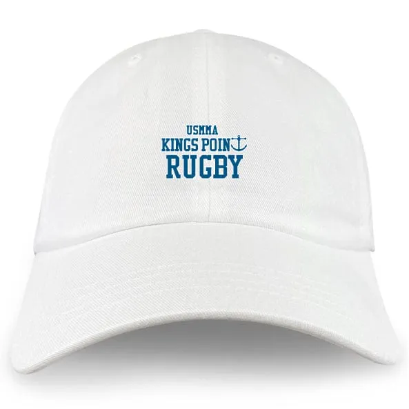 King's Point Rugby Adult Low-Profile Cotton Twill Dad Cap