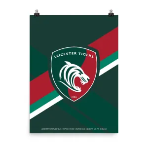 Leicester Tigers Logo Poster