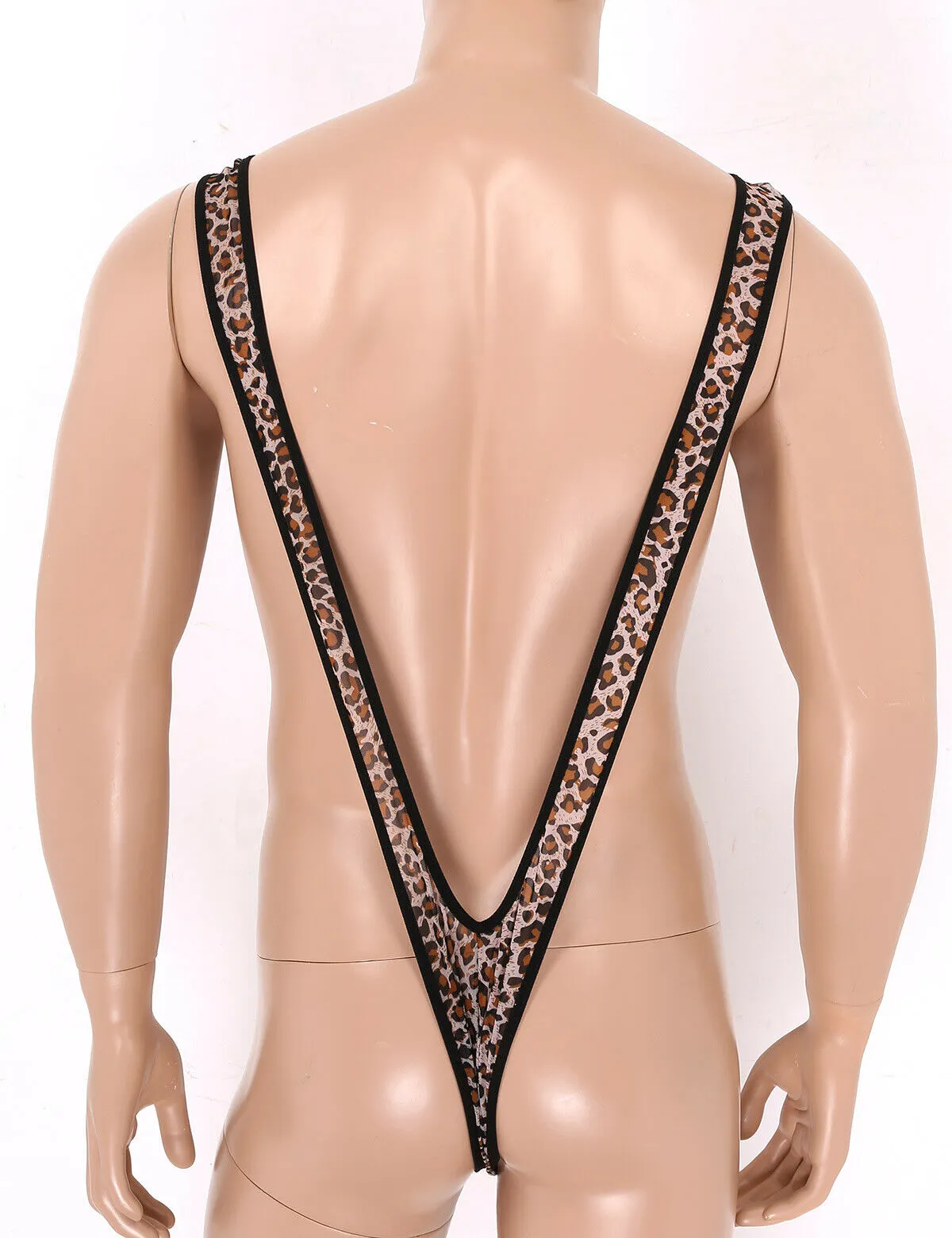 Leopard Print Mankini
