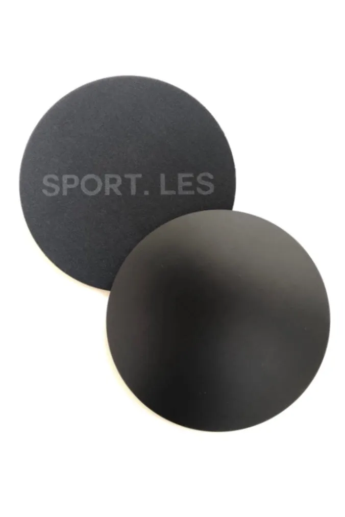 LES-FIT Sliders Matte Black