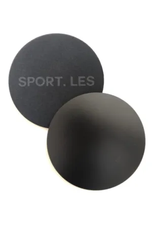 LES-FIT Sliders Matte Black