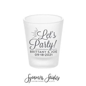 Let's Party - Frosted Shot Glass #59F
