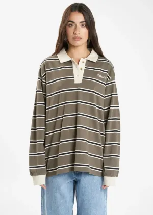Logan Stripped Rugby Polo Canteen