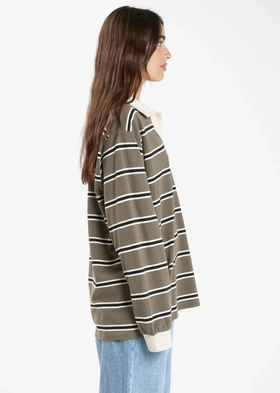 Logan Stripped Rugby Polo Canteen