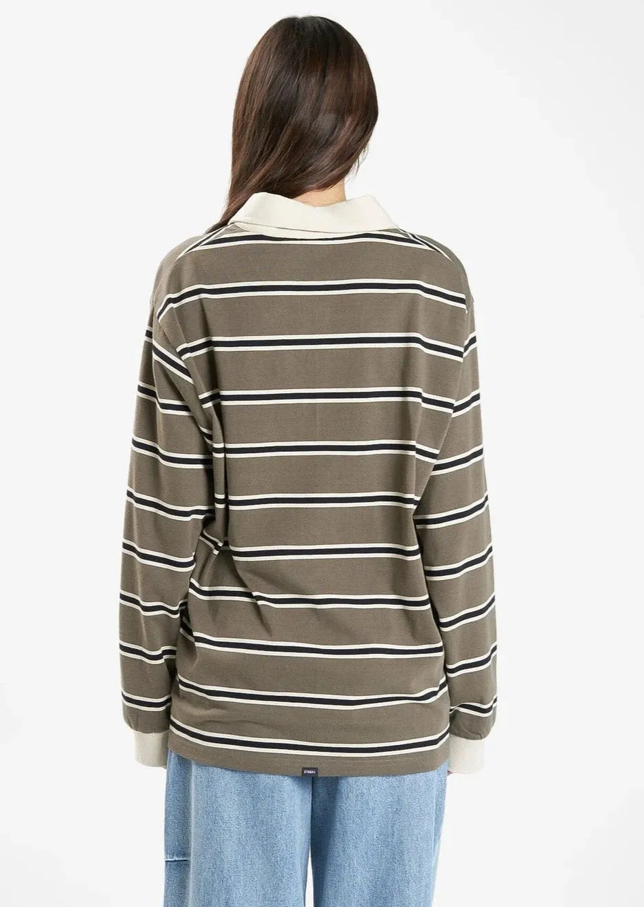 Logan Stripped Rugby Polo Canteen