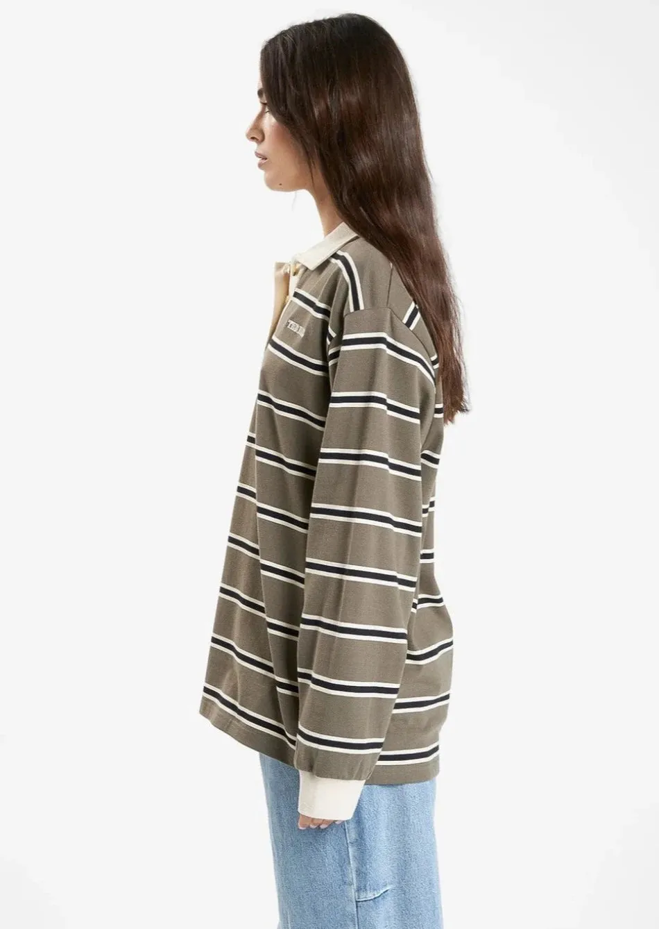 Logan Stripped Rugby Polo Canteen