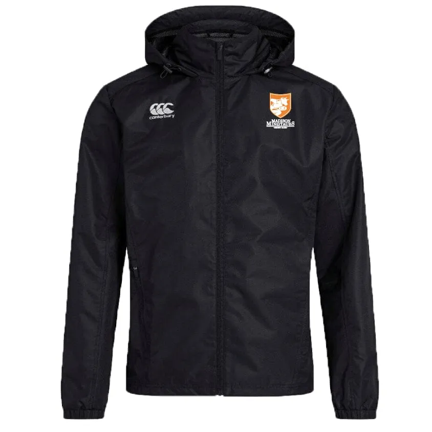 Madison Minotaurs Club Vaposhield Full Zip Rain Jacket by Canterbury