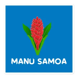 Manu Samoa Rugby Sticker (5.5")