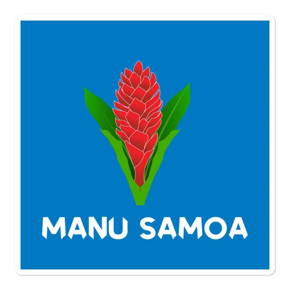 Manu Samoa Rugby Sticker (5.5")