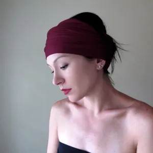 MAROON Head Scarf