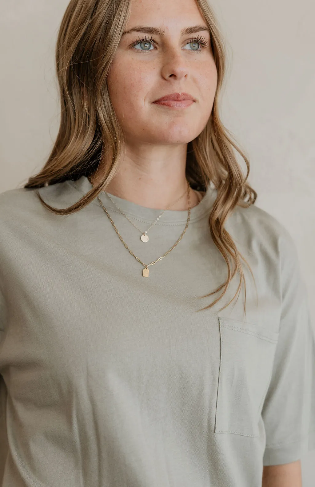 MELENA BASIC OVERSIZED ROUND NECK TOP MULTIPLE COLOR OPTIONS BY IVY & CO