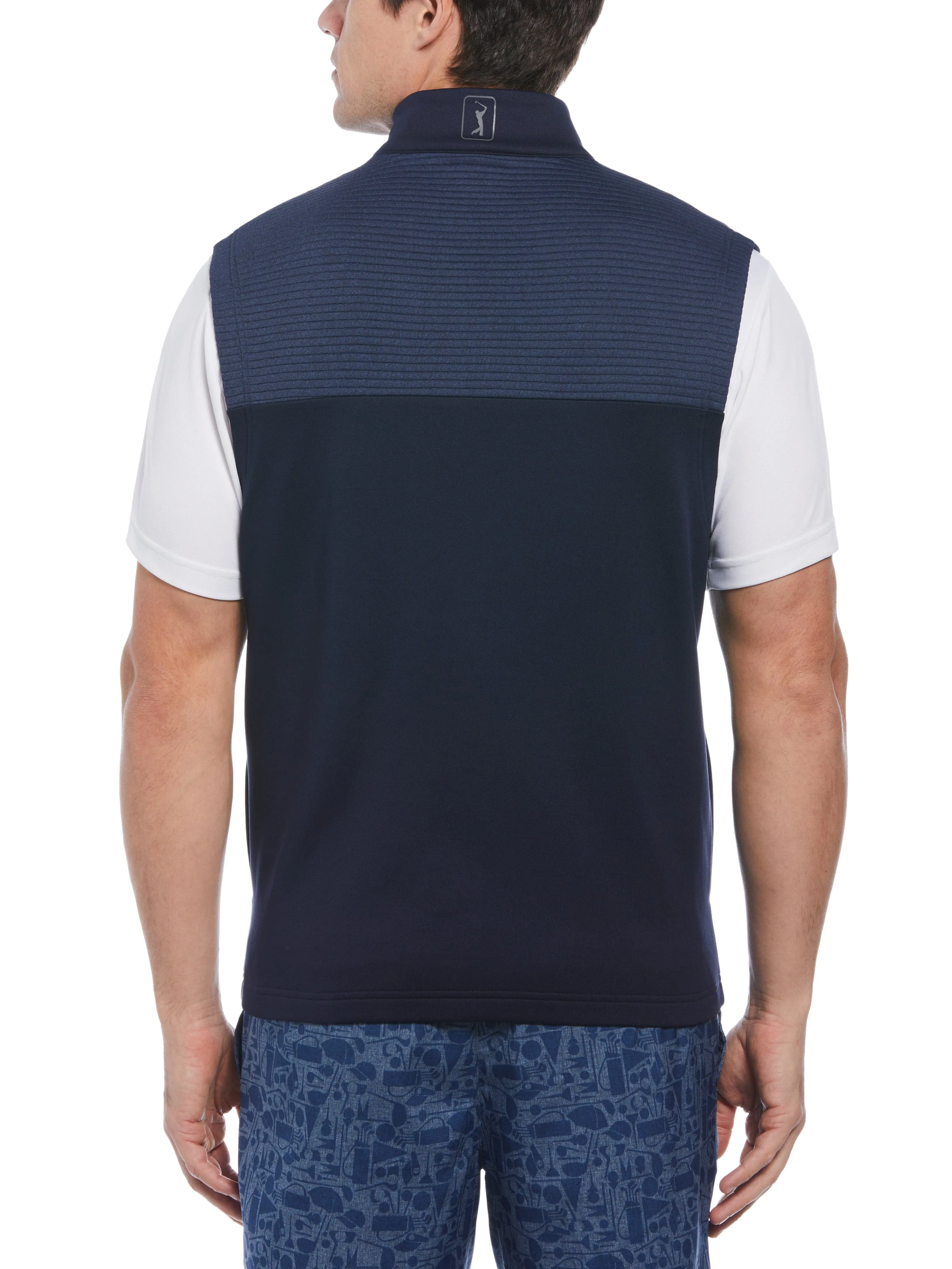 Men's Pro Ottoman 1/4 Zip Golf Vest