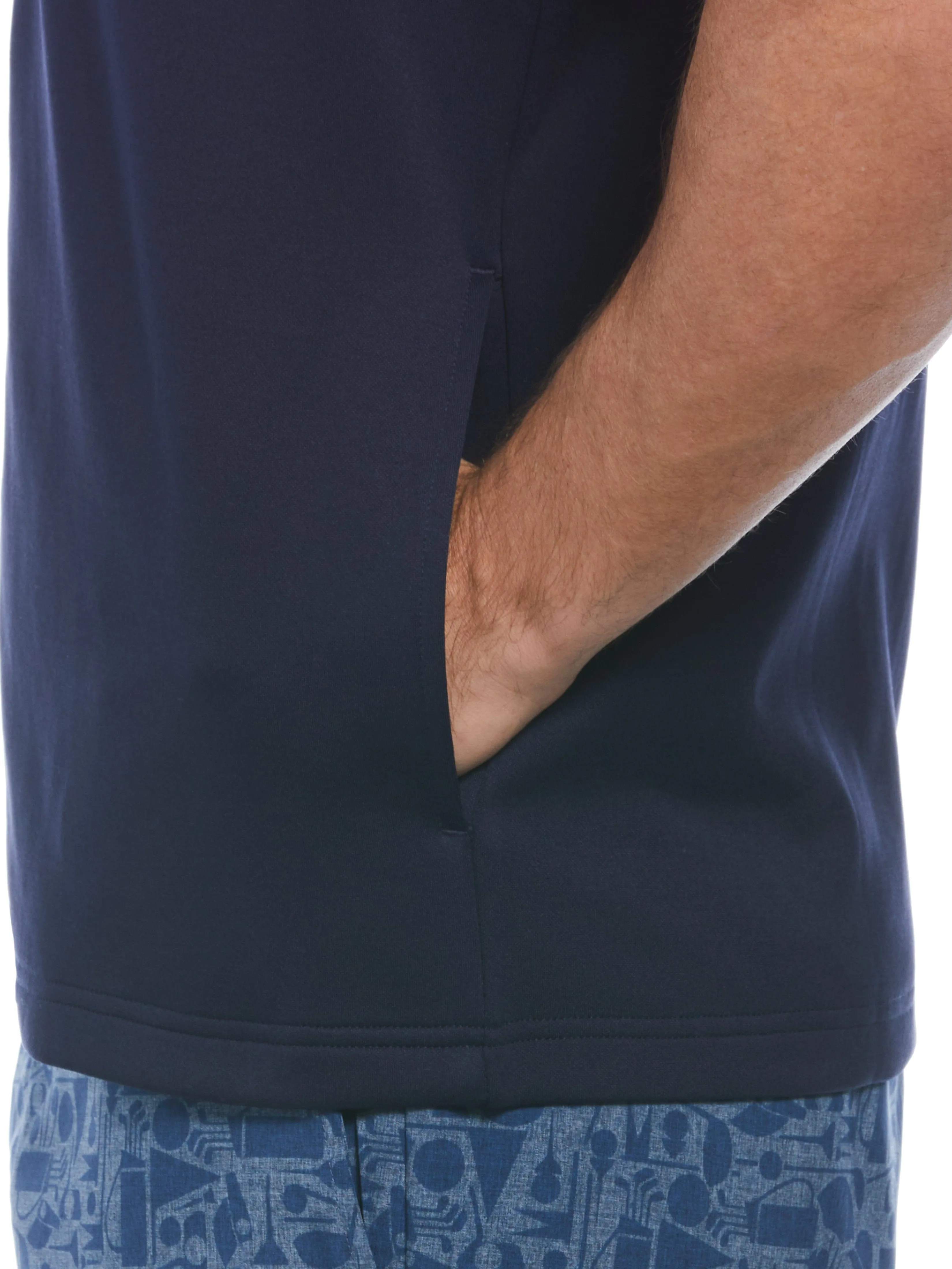 Men's Pro Ottoman 1/4 Zip Golf Vest