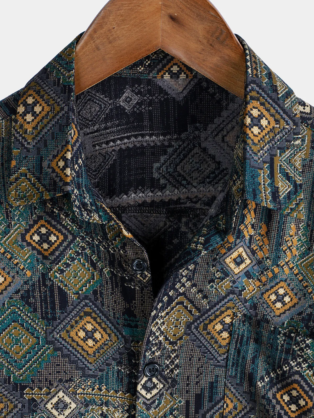 Men's Vintage Holiday Hawaiian Soft Short Sleeve Shirt