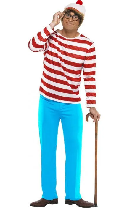 Men's Where's Wally Costume