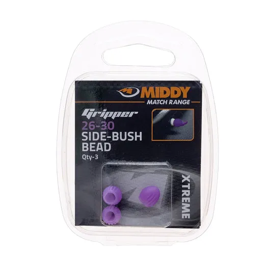 MIDDY Side-Bush Gripper Bead 3pc pkt