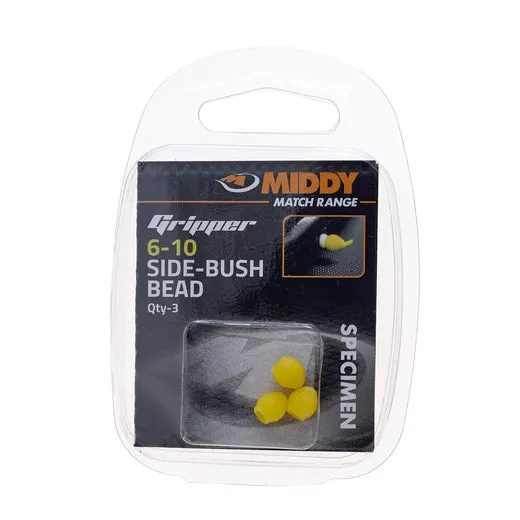 MIDDY Side-Bush Gripper Bead 3pc pkt