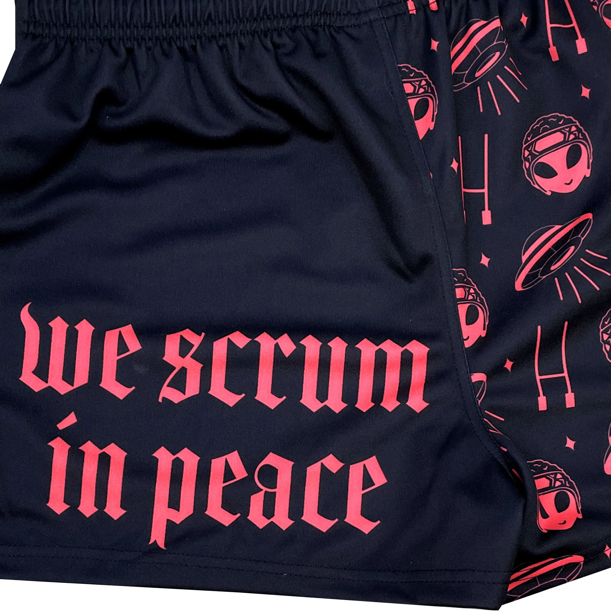 Modish Rugger Limited Edition "We Scrum in Peace" Rugby Shorts