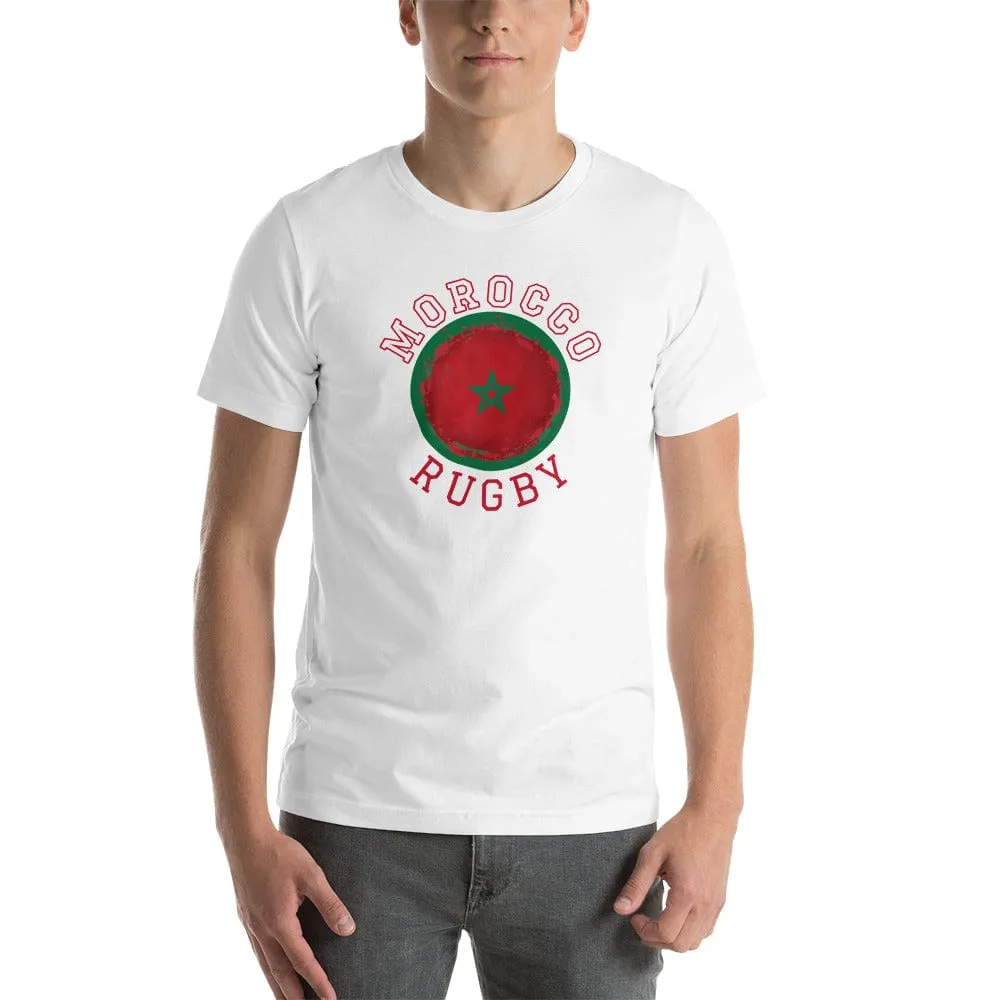 Morocco Rugby Cotton T-shirt