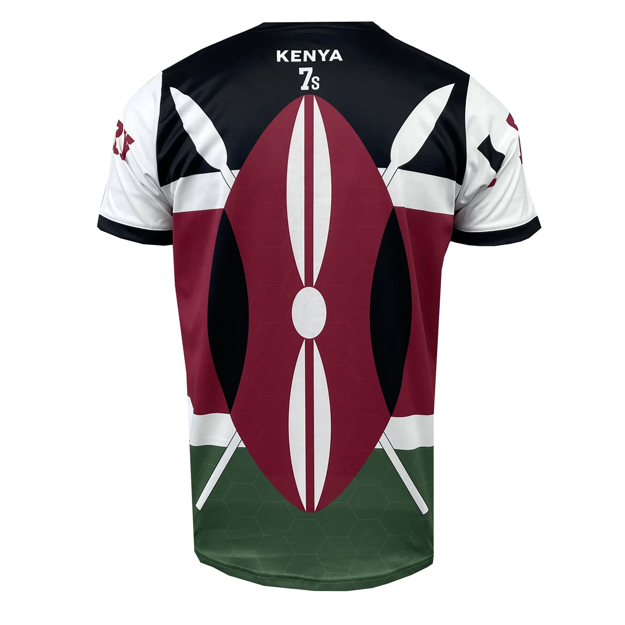 Nations of Rugby Kenya Sevens Rugby Flag Jersey