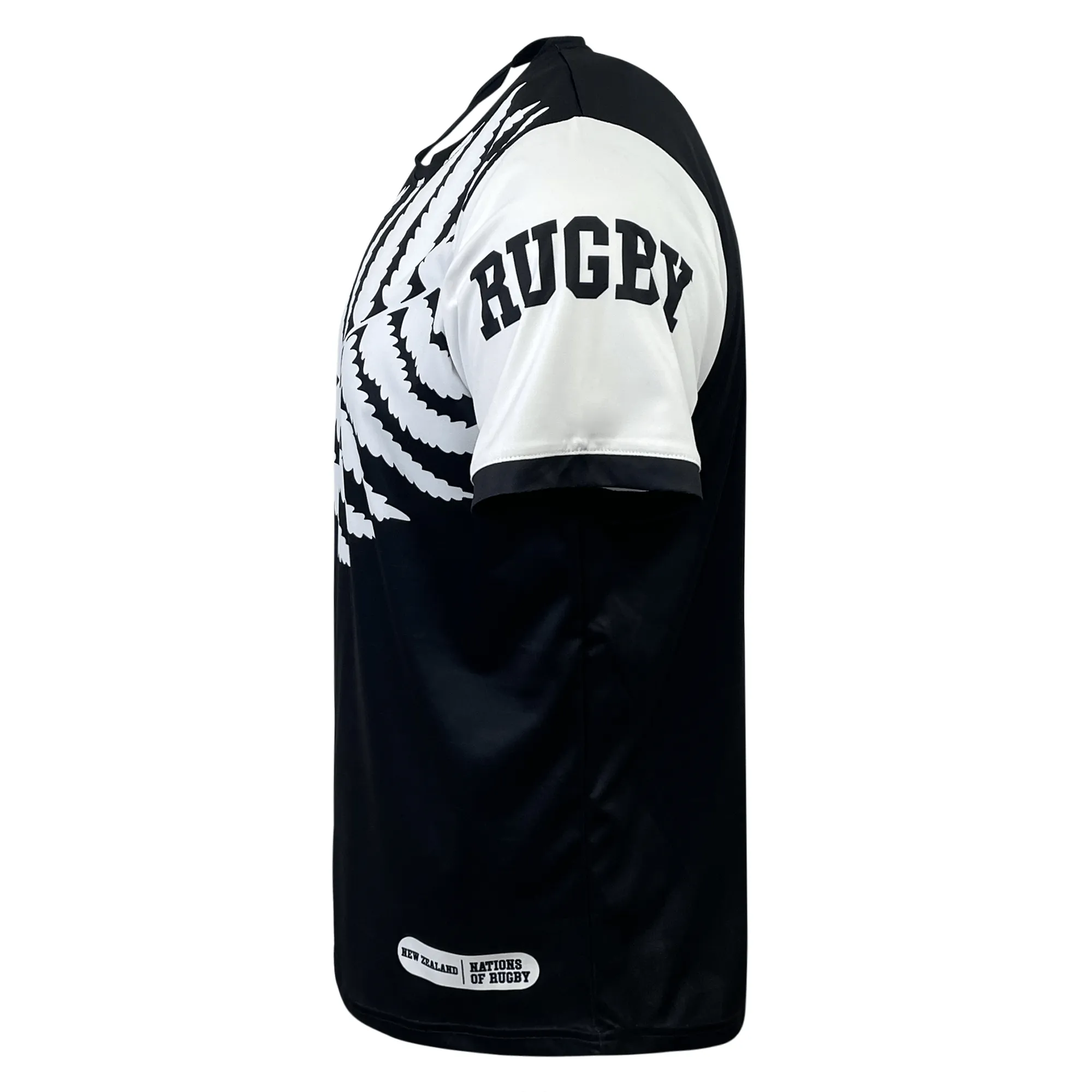 Nations of Rugby New Zealand 7s Rugby Flag Supporters Jersey