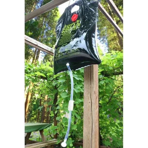 New Coghlan's Solar Heated Camp Shower, 18.9 L, box has damage, contents are perfect!