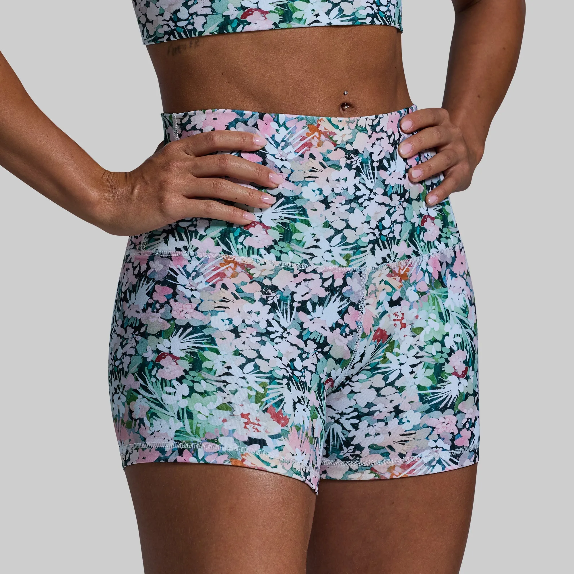 New Heights Booty Short (Floral Spice)
