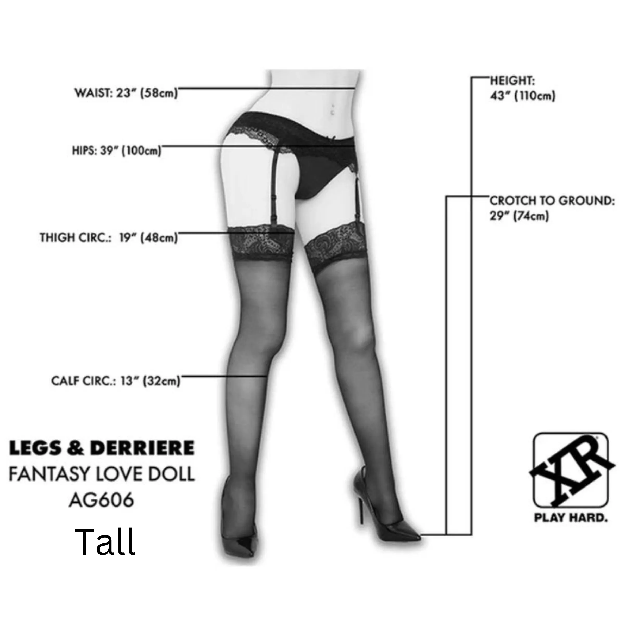 NextGen Waist Down Doll with Stand