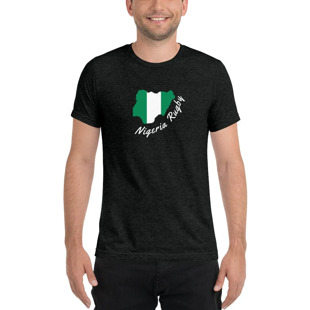 Nigeria Rugby Flag T-shirt