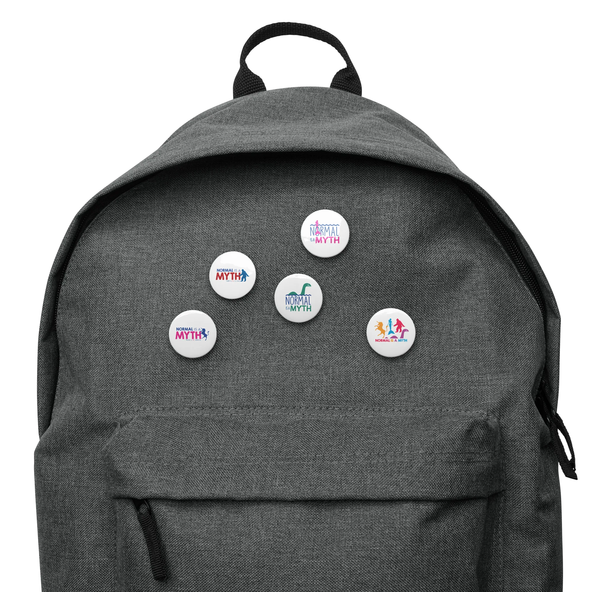 Normal is a Myth (Creatures) 5 Pin Buttons
