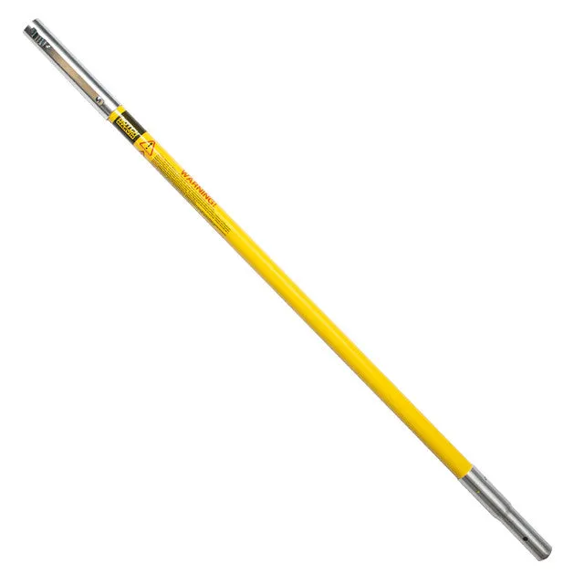 NOTCH FIBERGLASS HOLLOW POLE WITH FEMALE & BOOT ENDS 4FT