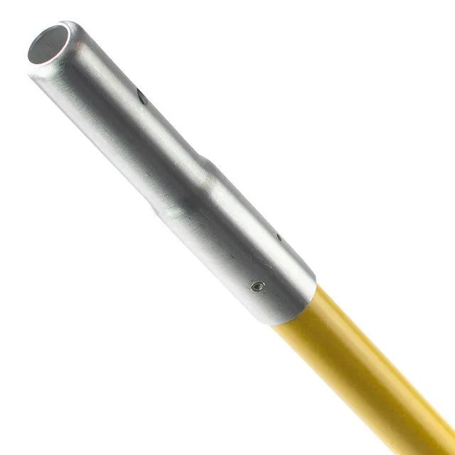 NOTCH FIBERGLASS HOLLOW POLE WITH FEMALE & BOOT ENDS 4FT