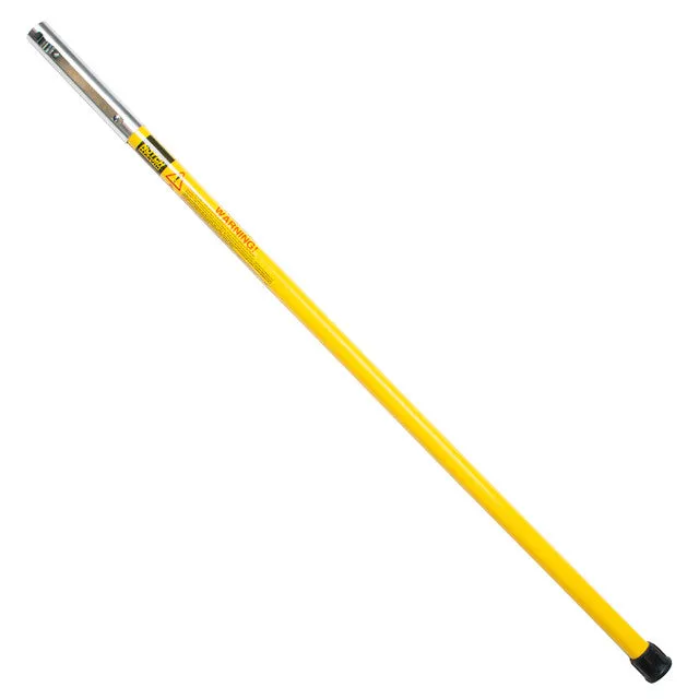 NOTCH FIBERGLASS HOLLOW POLE WITH FEMALE & BOOT ENDS 4FT