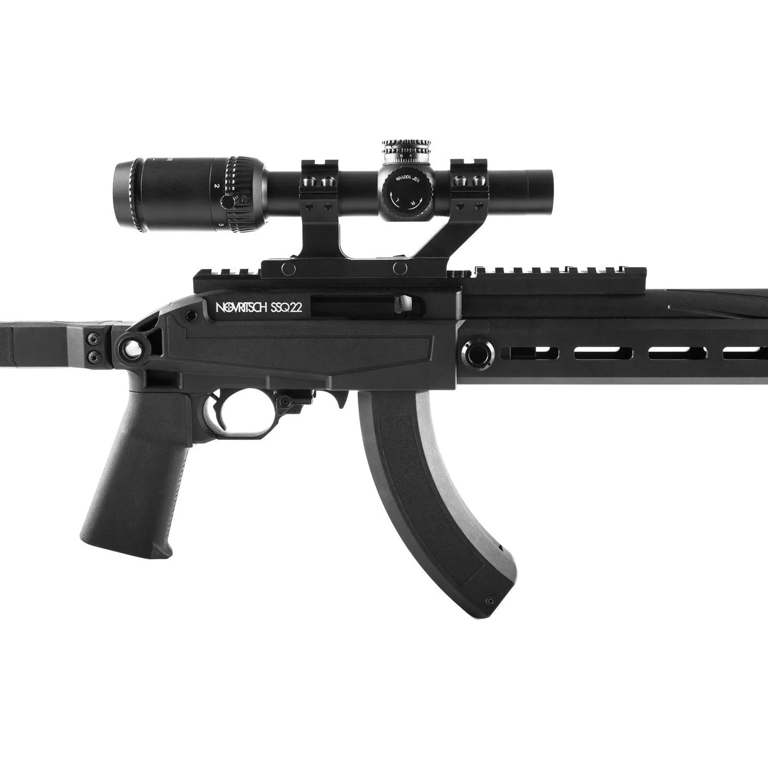 Novritsch rifle SSQ22 GBBR (power 1.4 - 1.8 J) - Black