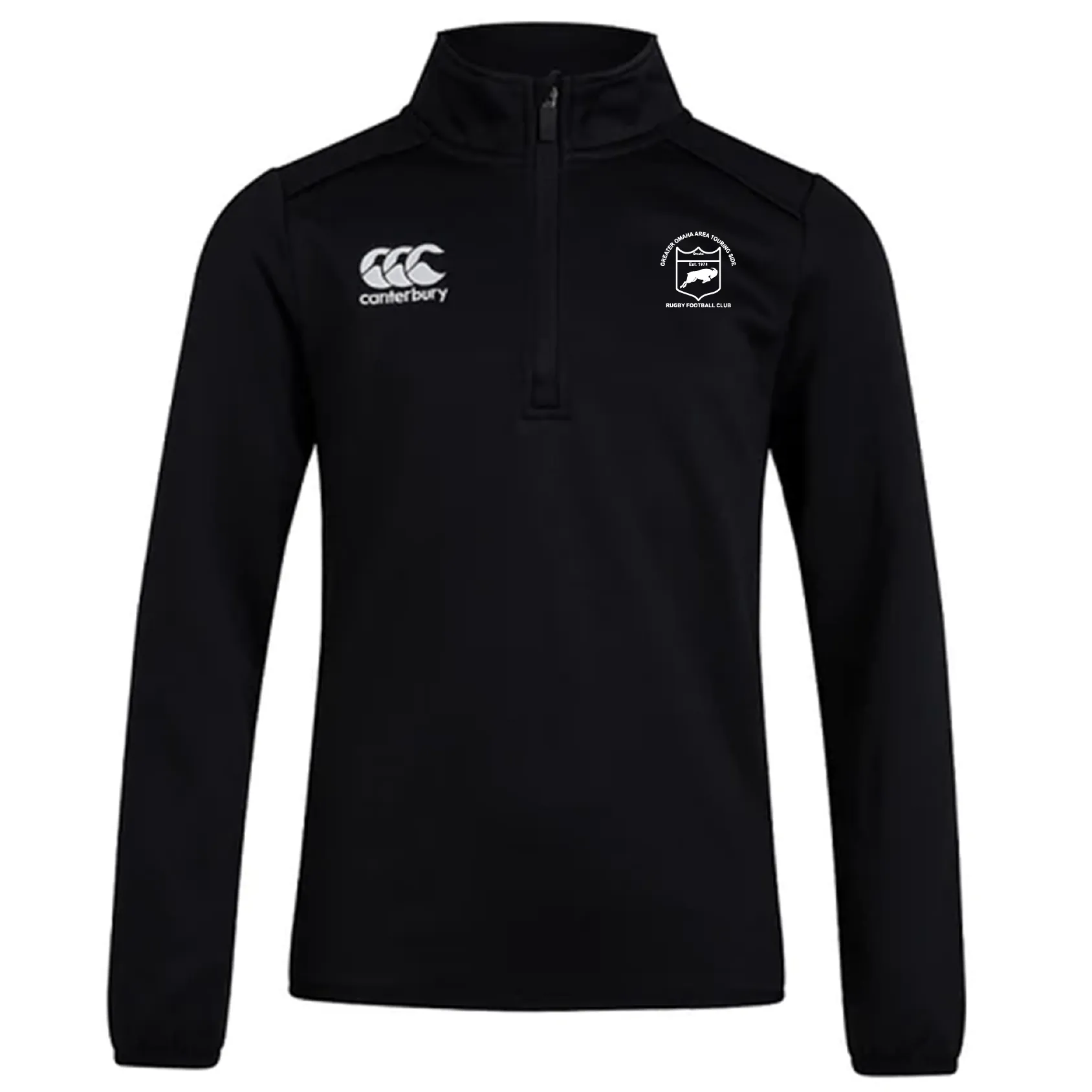 Omaha GOATS Rugby Club 1/4 Zip Mid Layer Training Top by Canterbury