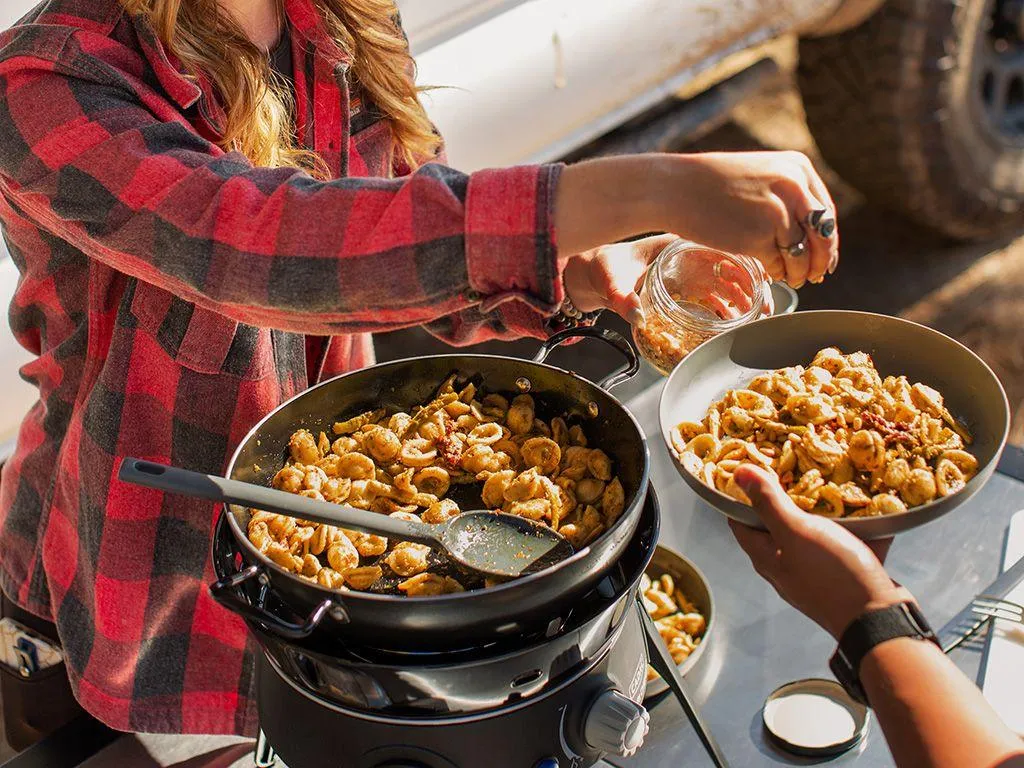 Paella Pan 40 w/ Lid - Camp Cooking Pan - Cadac