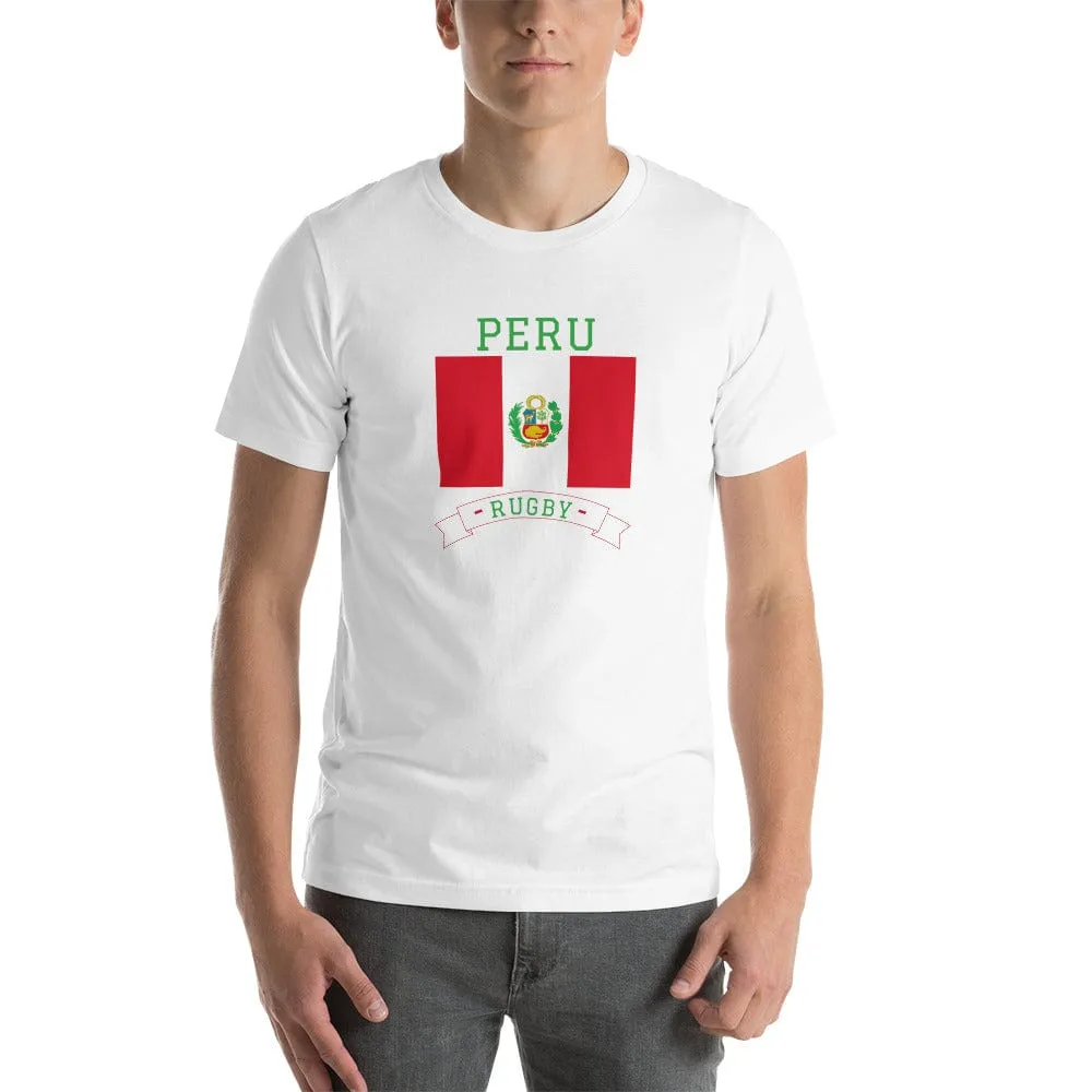 Peru Rugby Cotton T-shirt