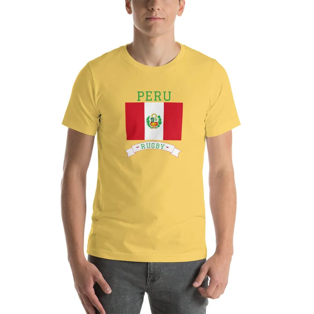 Peru Rugby Cotton T-shirt