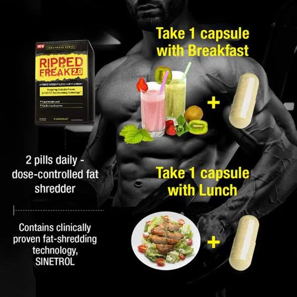 PharmaFreak Ripped Freak 2.0, 60 Capsules