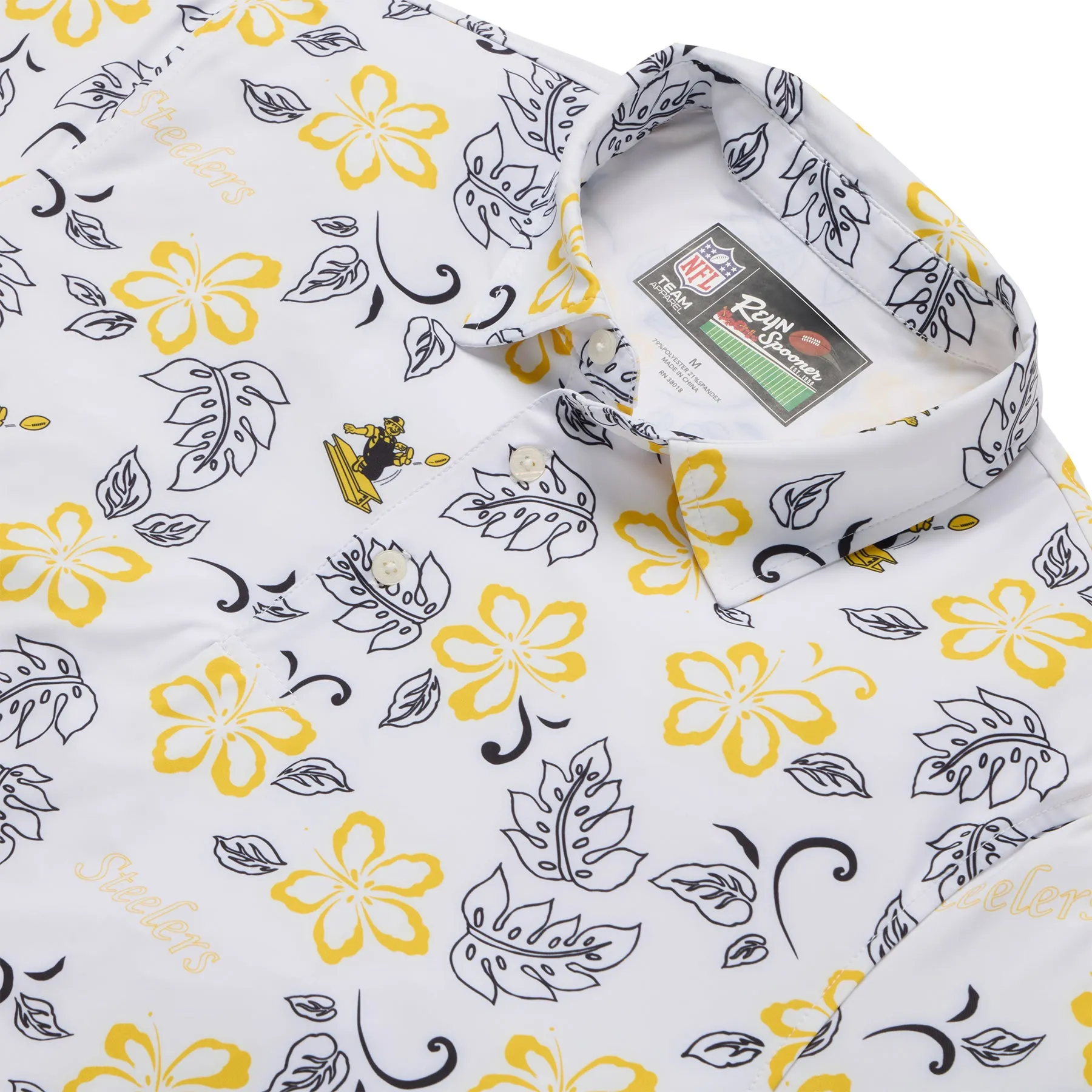 PITTSBURGH STEELERS THROWBACK PERFORMANCE POLO