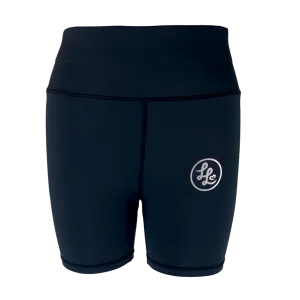 Plain Black ACTIVE Booty Shorts