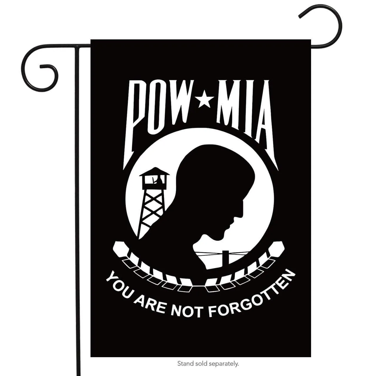 POW MIA Garden Flag - You Are Not Forgotten!