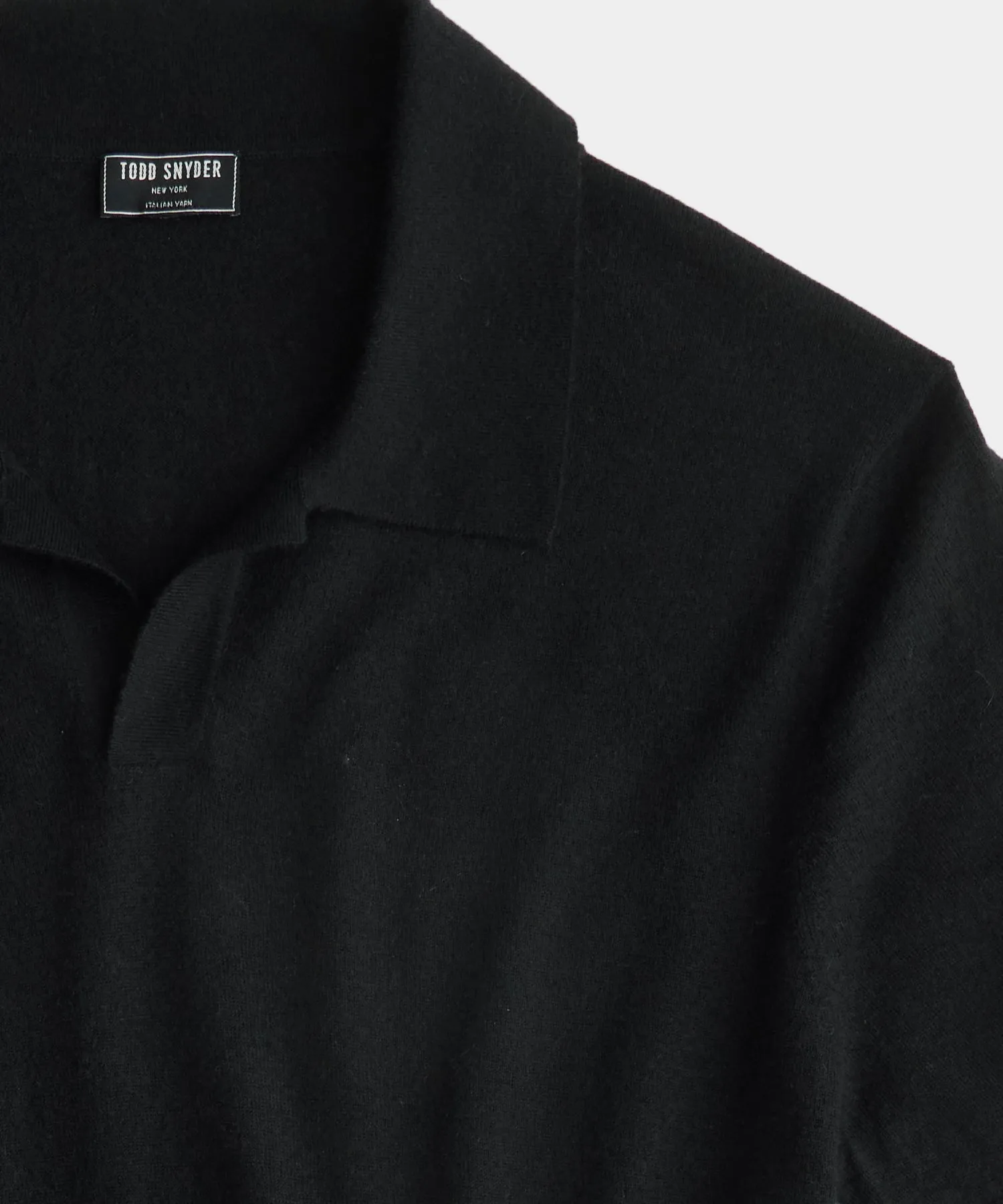 Premium Cashmere Montauk Sweater Polo