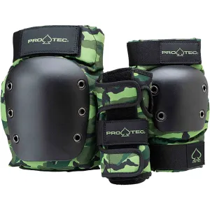 Pro-Tec JR 3 Pack Pad Set Camo